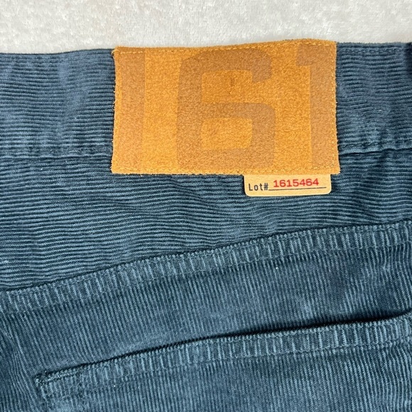 Oobe Brand King St. Charleston Southern 36W 30L Navy Corduroy Pants EUC - Picture 11 of 12